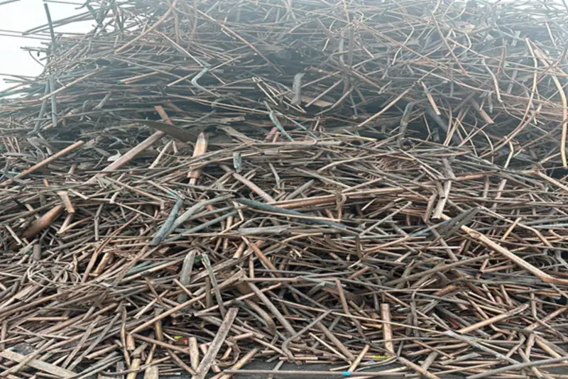 Copper pipes scrap