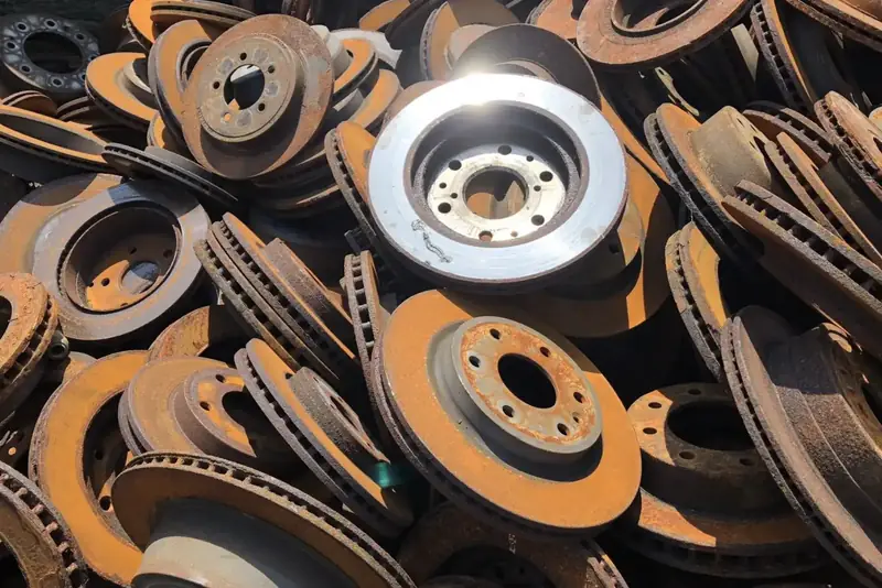 Disc brake scrap